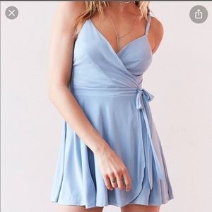 blue urban outfitters romper!